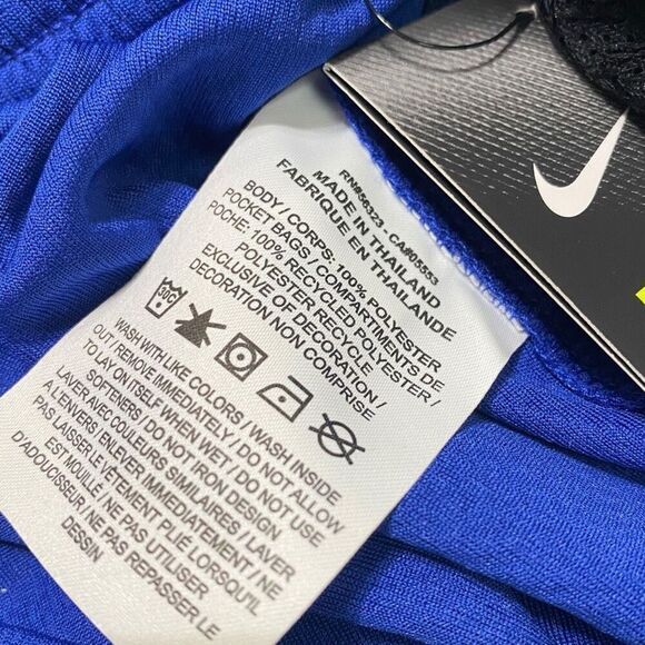 Nike Dri-Fit Detroit Pistons Basketball Shorts AV1804-495 Mens size Large New - Picture 11 of 12